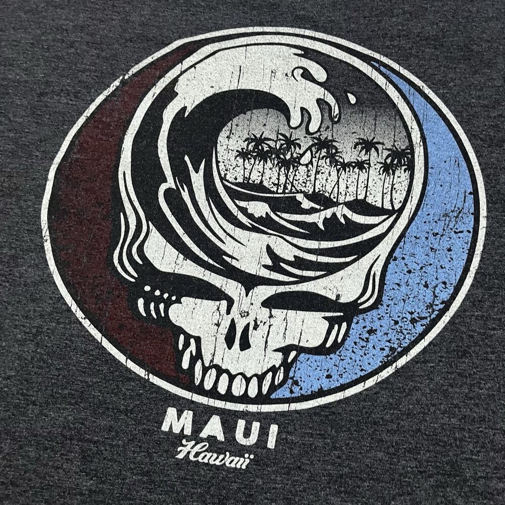 Grateful Dead Shirt Mens 2XL Skull Steal Your Face Tour Concert Hawaii Band - Picture 12 of 15